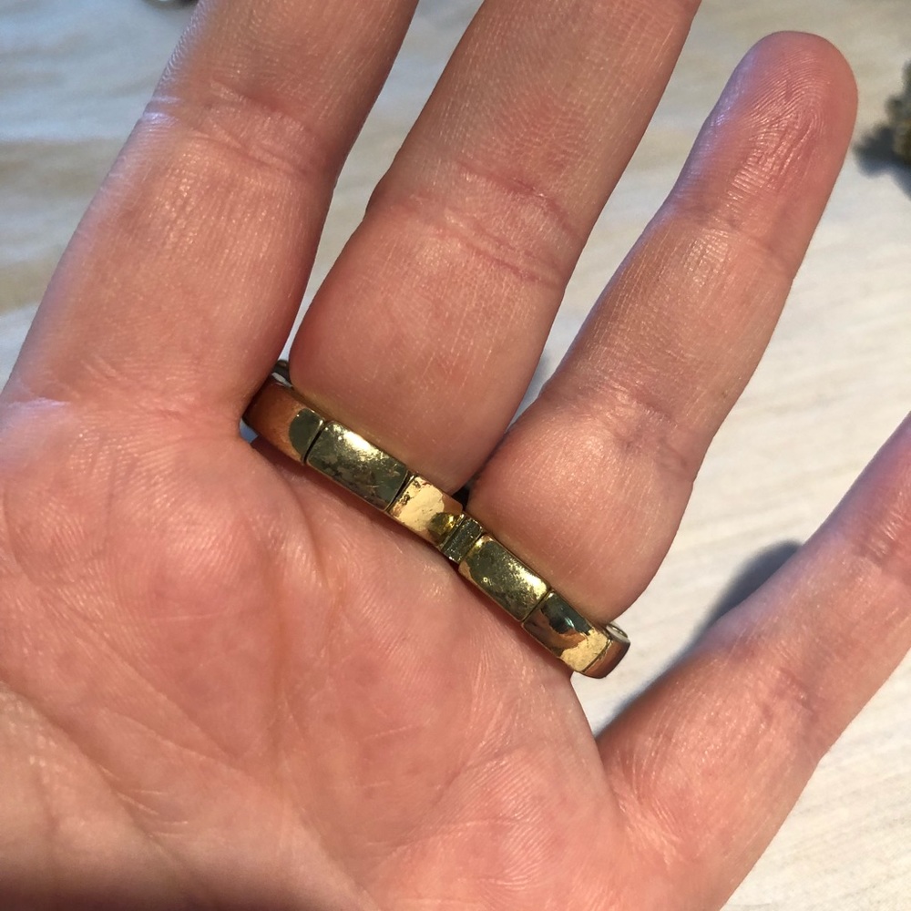 Floral double ring - Picture 2 of 3